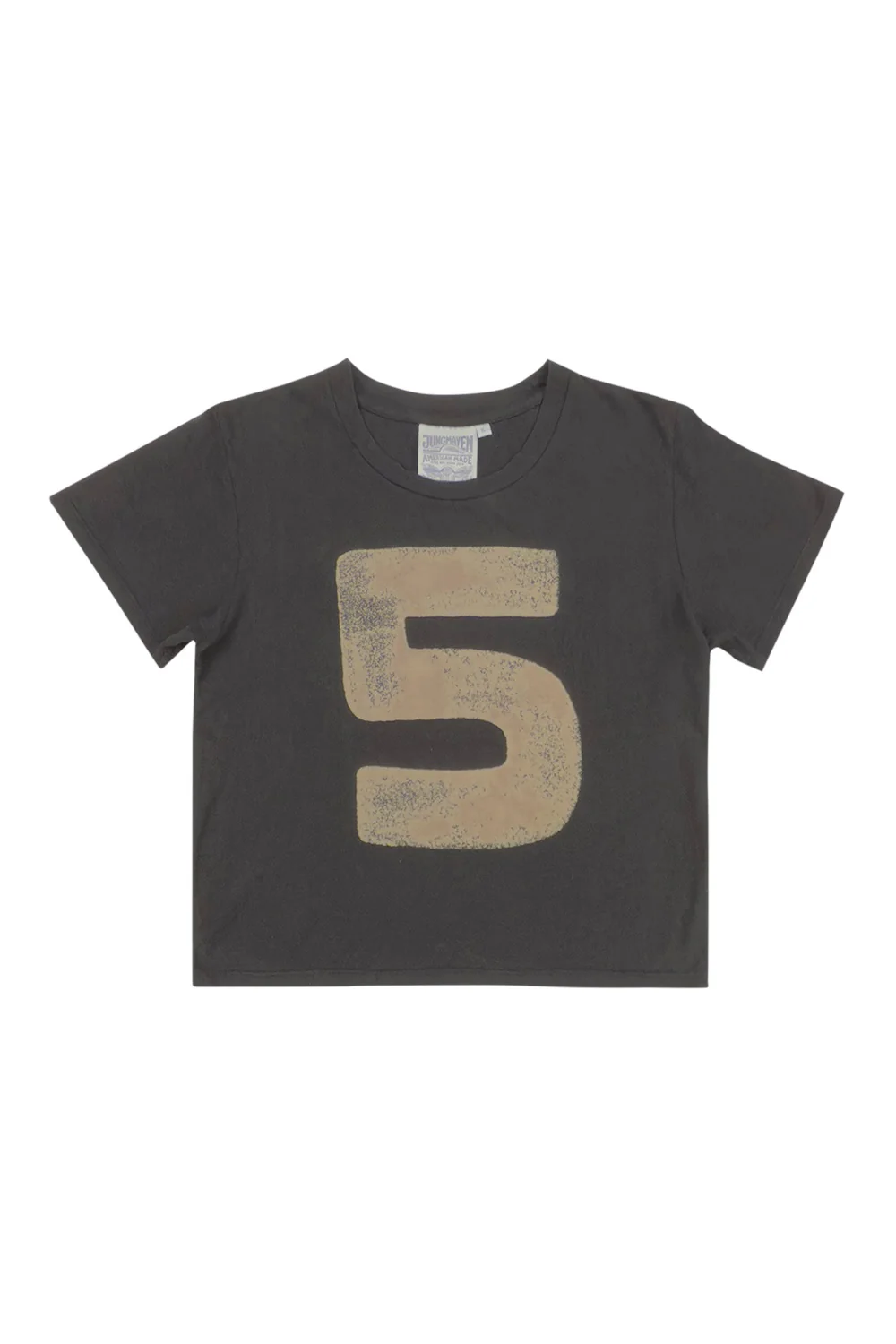"5" Cropped Lorel Tee - Image 3