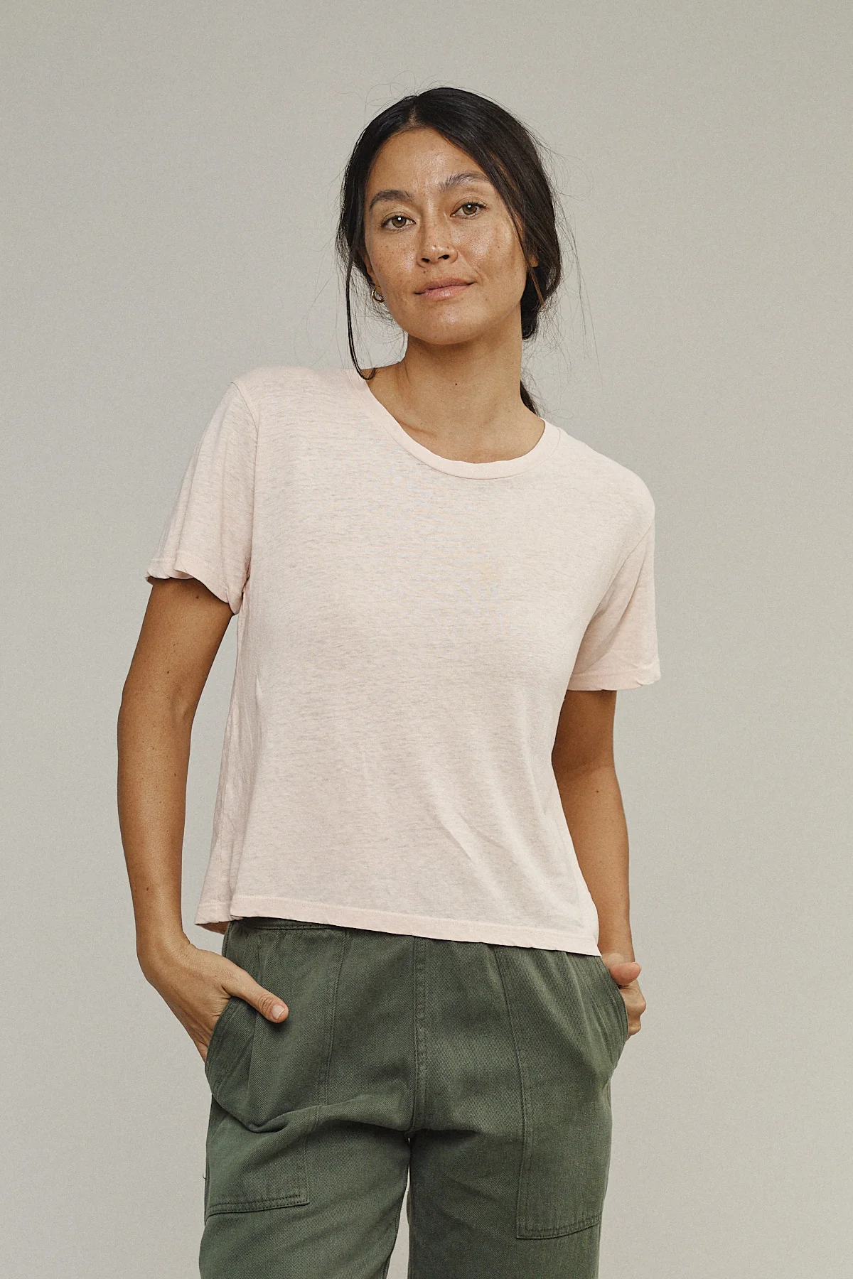 Cropped Lorel Tee - Sale Colors - Image 4