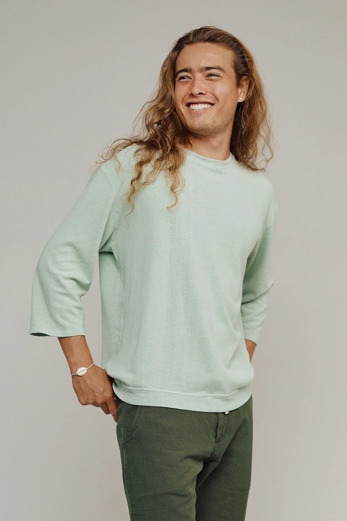 Cardiff 3/4 Sleeve Tee - Image 5