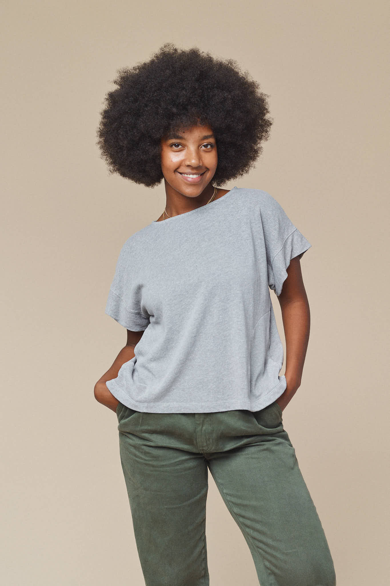 Heathered Taos Top