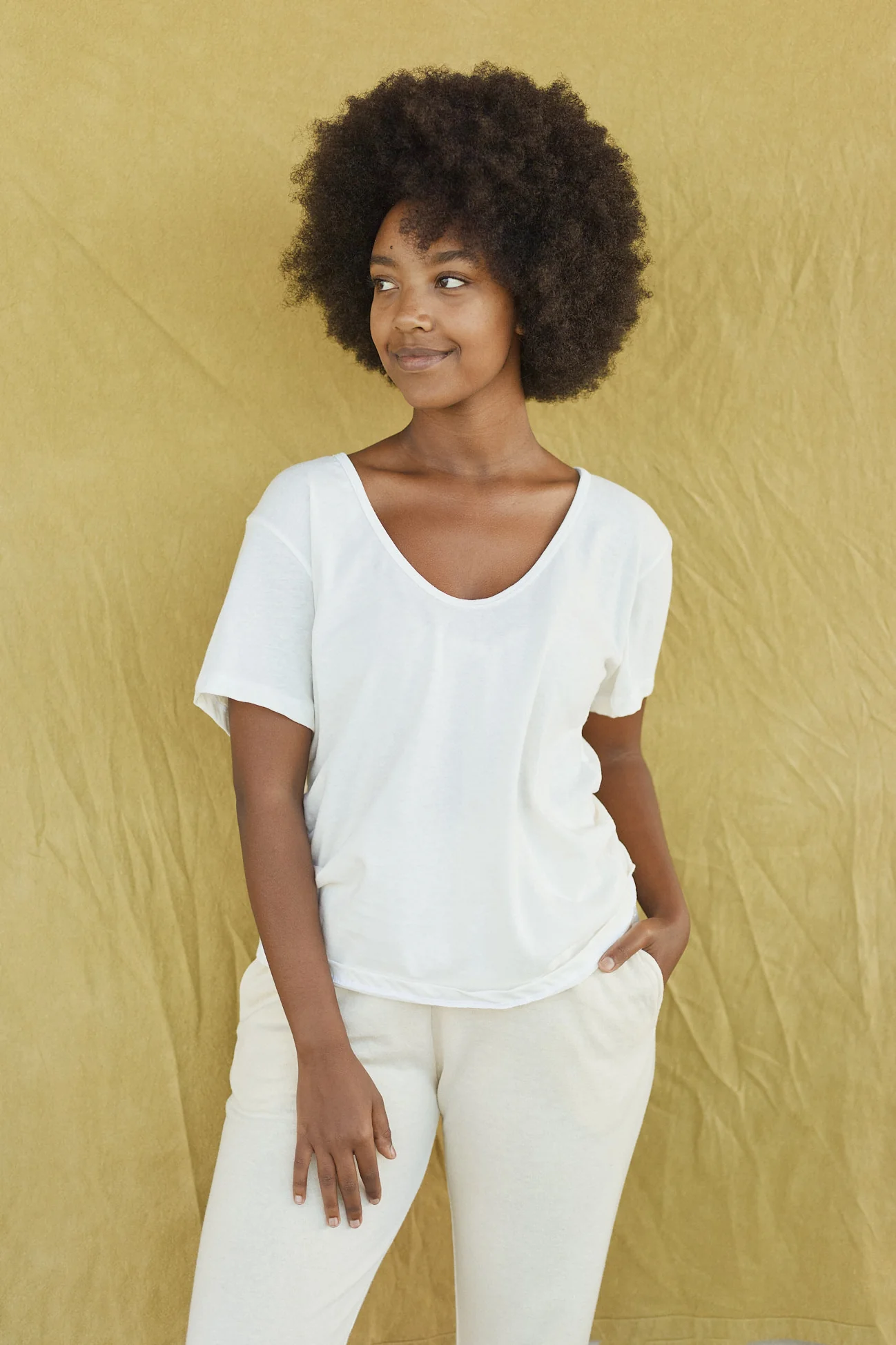 Zuma Scoop Neck Tee - Image 7
