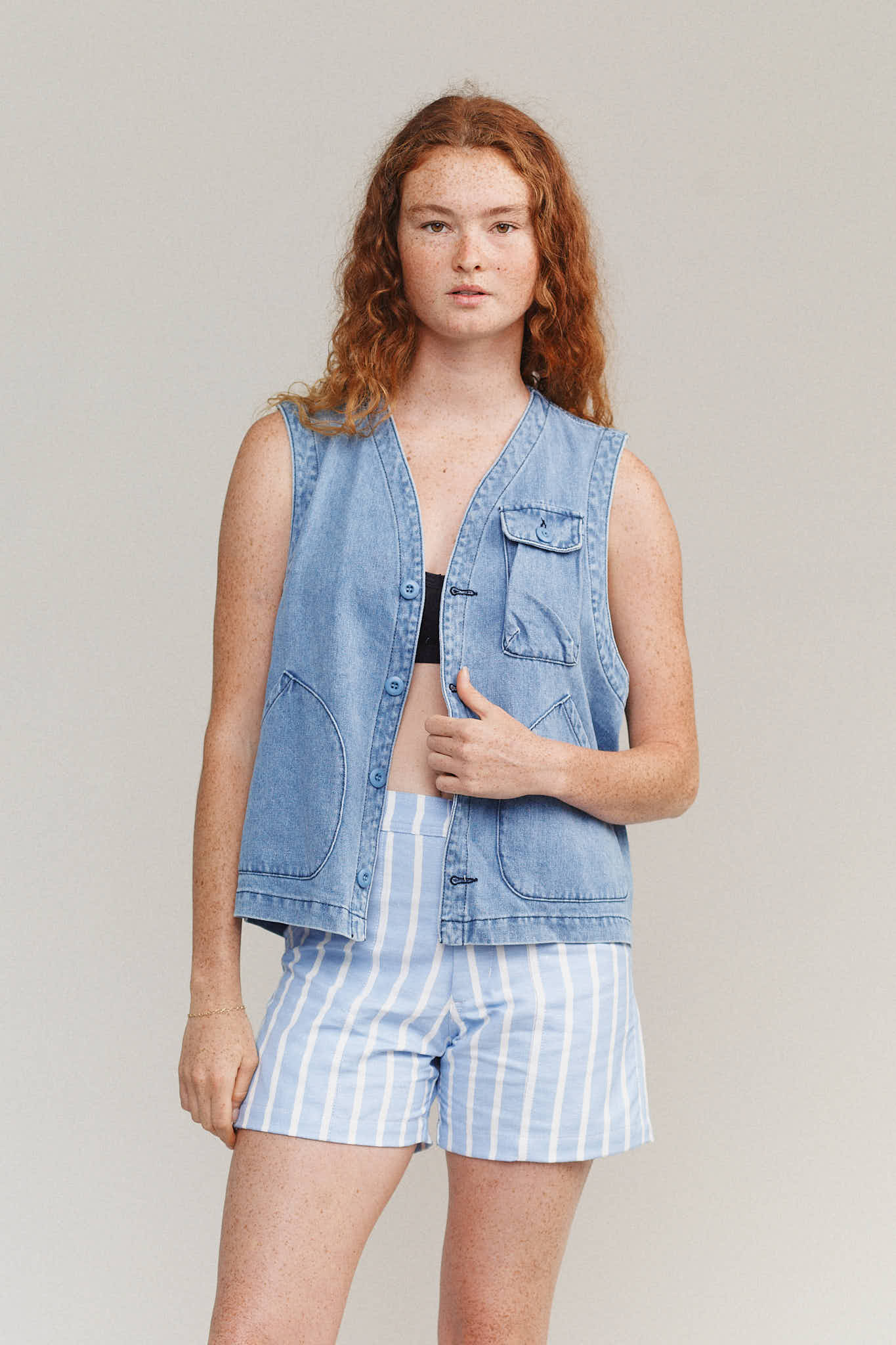 Denim Falcon Vest - Image 3